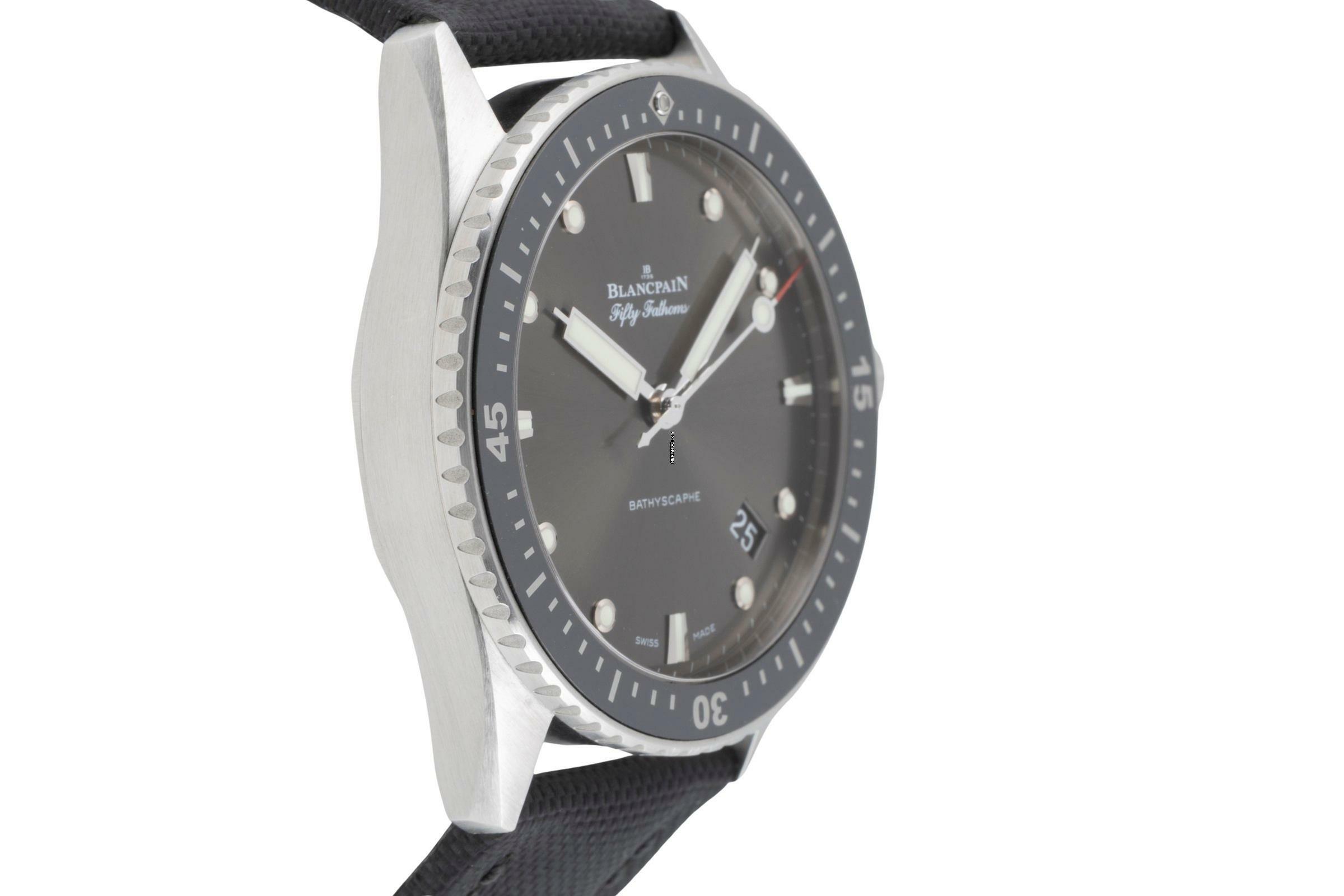 Thumbnail von Blancpain Fifty Fathoms Bathyscaphe Stahl Ref. 5000 1110 B52A