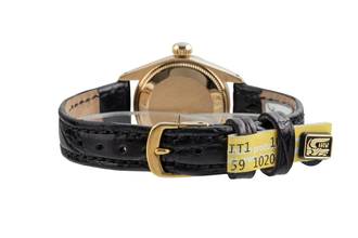 Thumbnail von Rolex Lady-Datejust Borke 18K Gold Automatik Damenuhr Oyster Ref. 6927