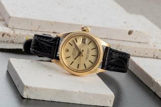 Thumbnail von Rolex Lady-Datejust Borke 18K Gold Automatik Damenuhr Oyster Ref. 6927