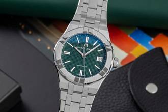 Thumbnail von Maurice Lacroix Akon Stahl Automatik Ref. AI6007-SS002-630-1 B&P 2022