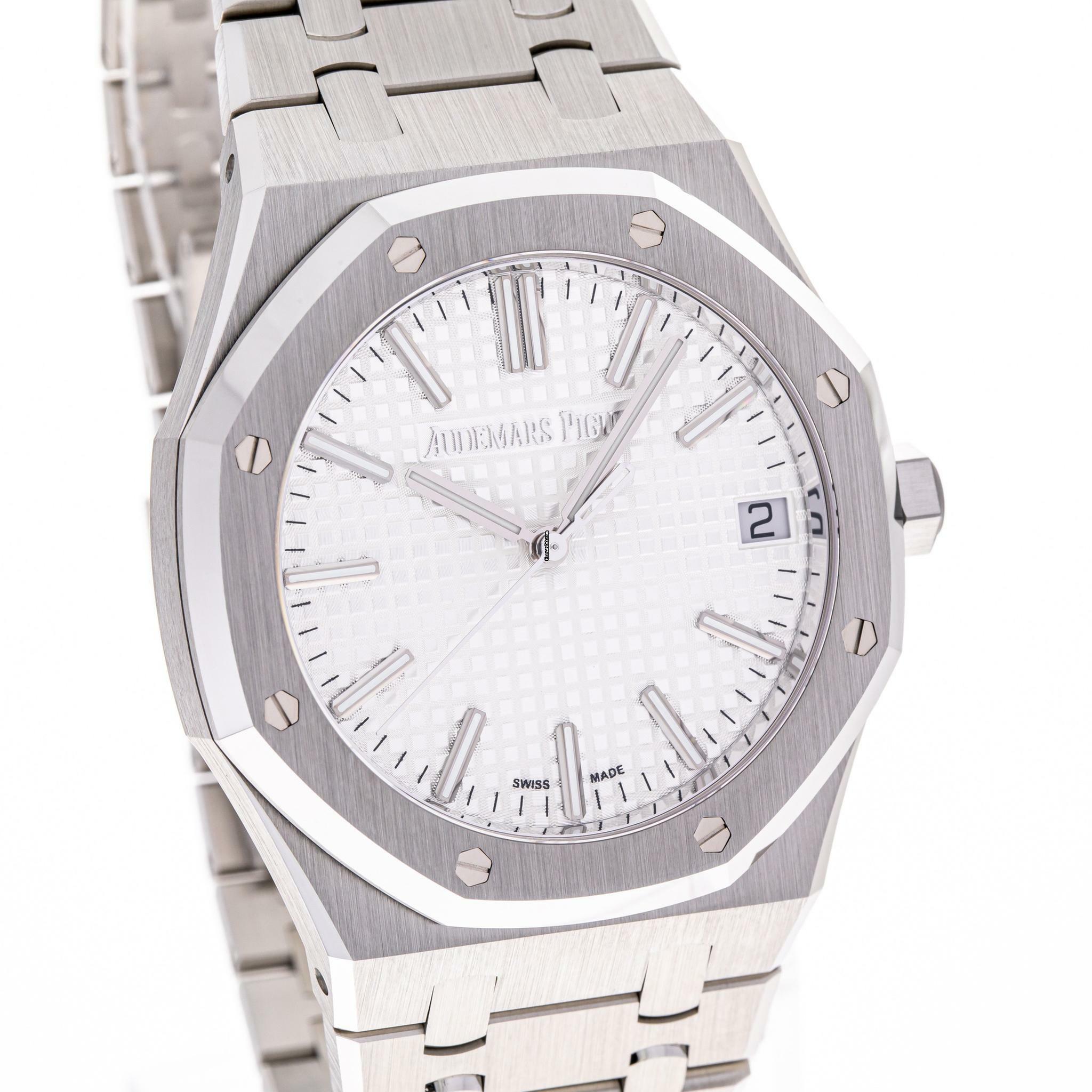 Thumbnail von Audemars Piguet Royal Oak 50th Anniversary 41 – 15510ST.OO.1320ST.03 – like NEW – 2022 Full Set