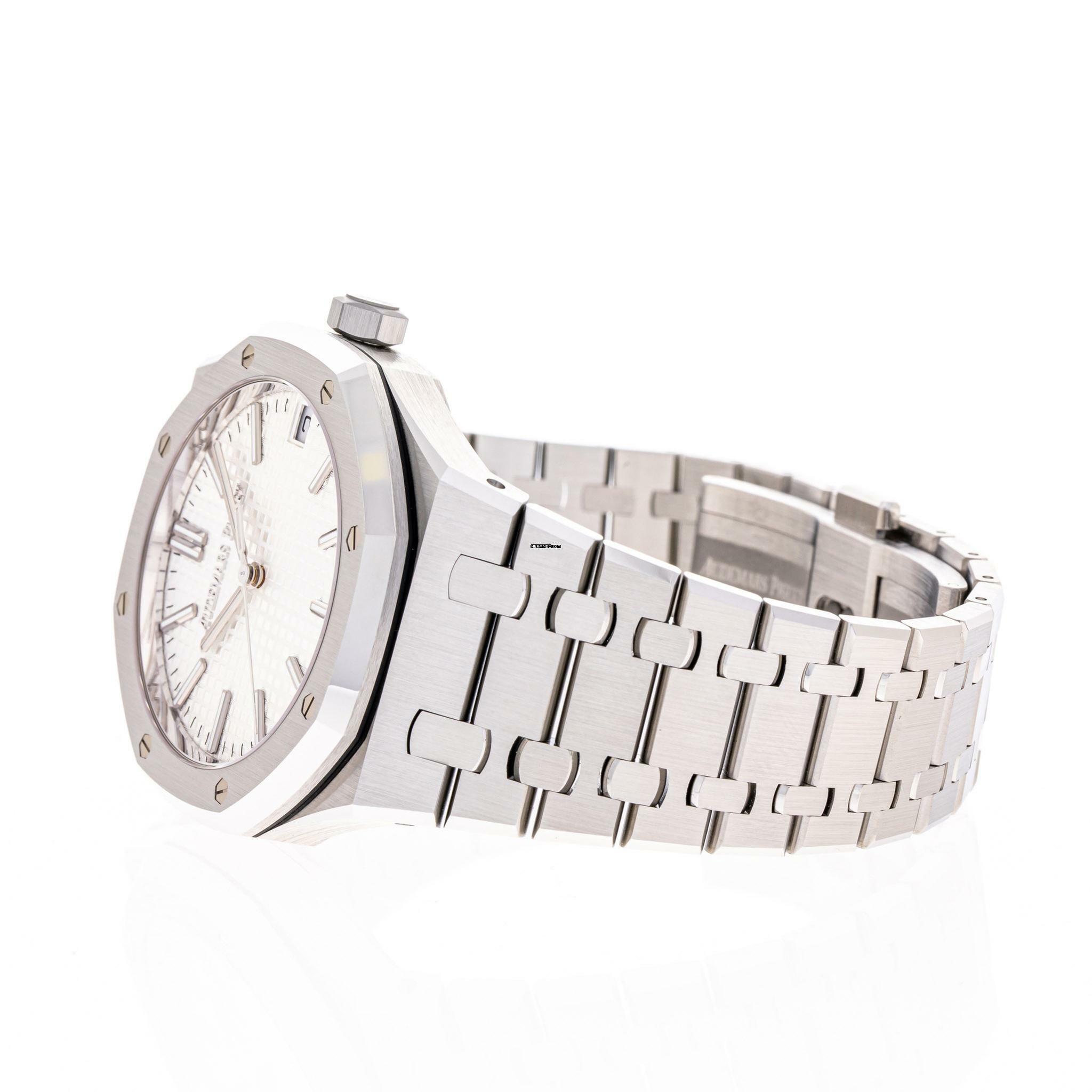 Thumbnail von Audemars Piguet Royal Oak 50th Anniversary 41 – 15510ST.OO.1320ST.03 – like NEW – 2022 Full Set