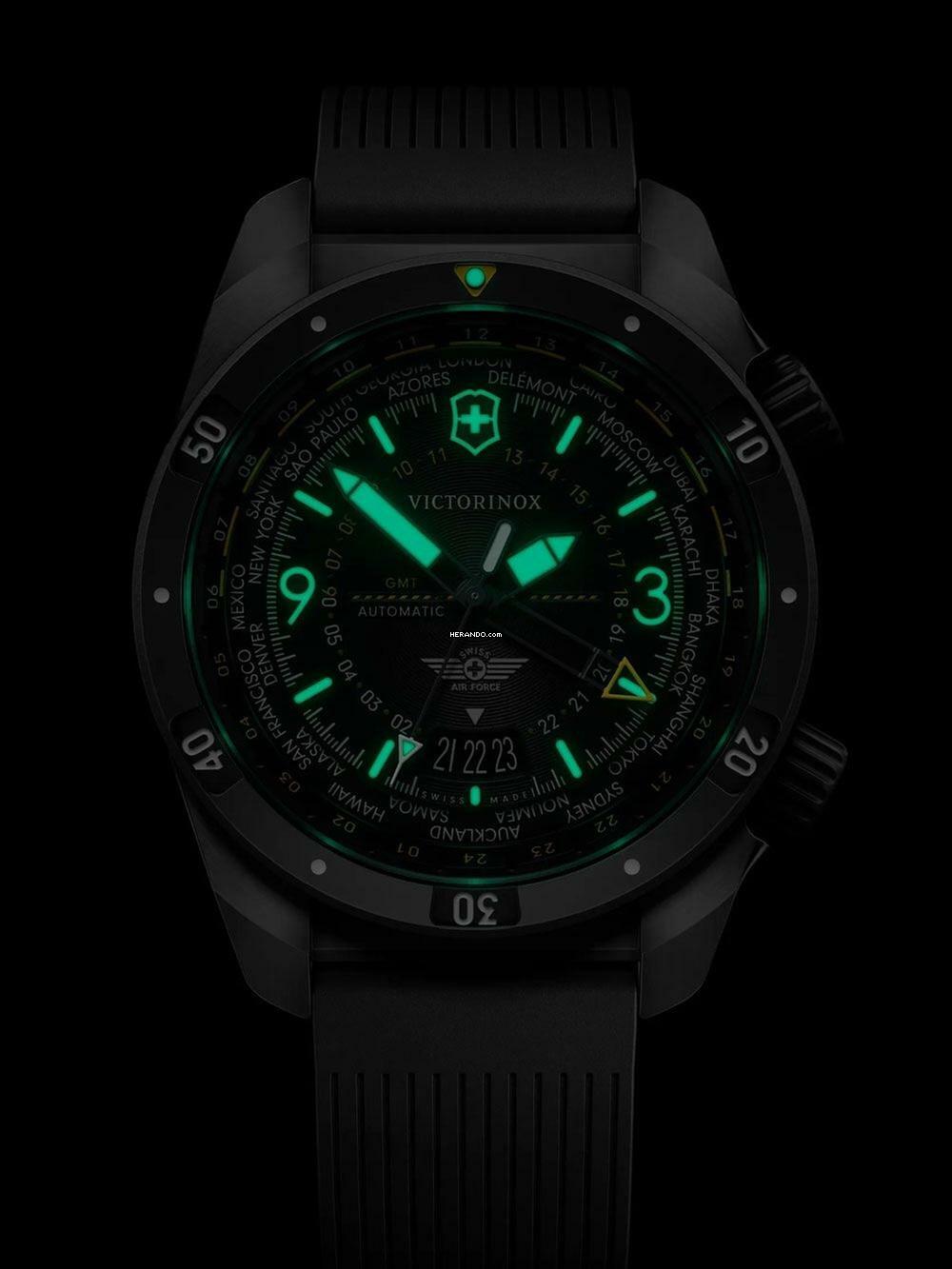 Thumbnail von Victorinox Swiss Army 242005 Herrenuhr Air Pro Automatic 43mm 20ATM