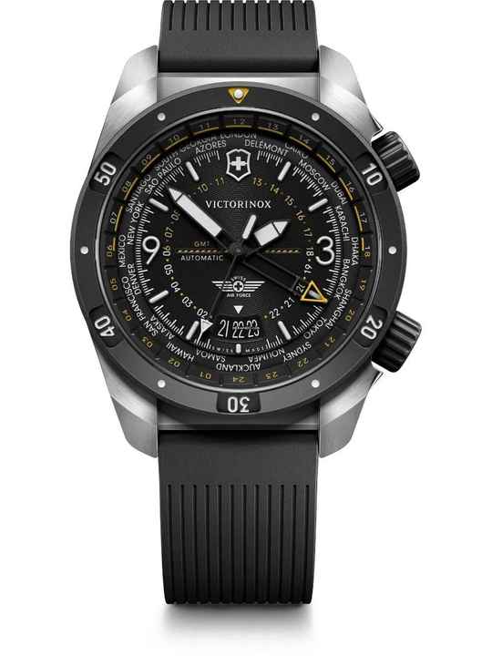  Victorinox Swiss Army 242005 Herrenuhr Air Pro Automatic 43mm 20ATM 