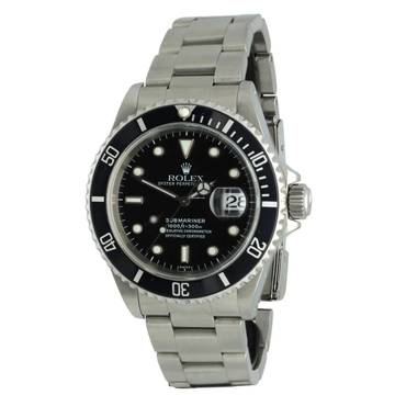  Rolex Submariner Date Ref. 16610 'Swiss only' dial Papers 1998 Mint condition 