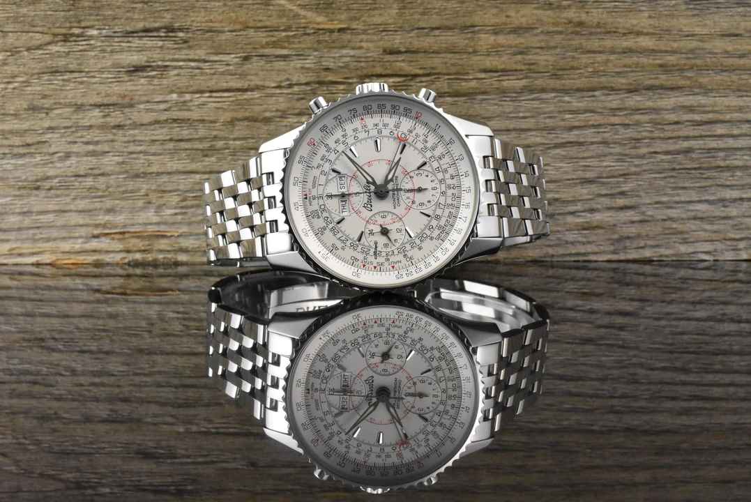  Breitling Montbrillant Datora Navitimer Montbrillant Datora 43MM Automatic A21330 - B&P 2005 