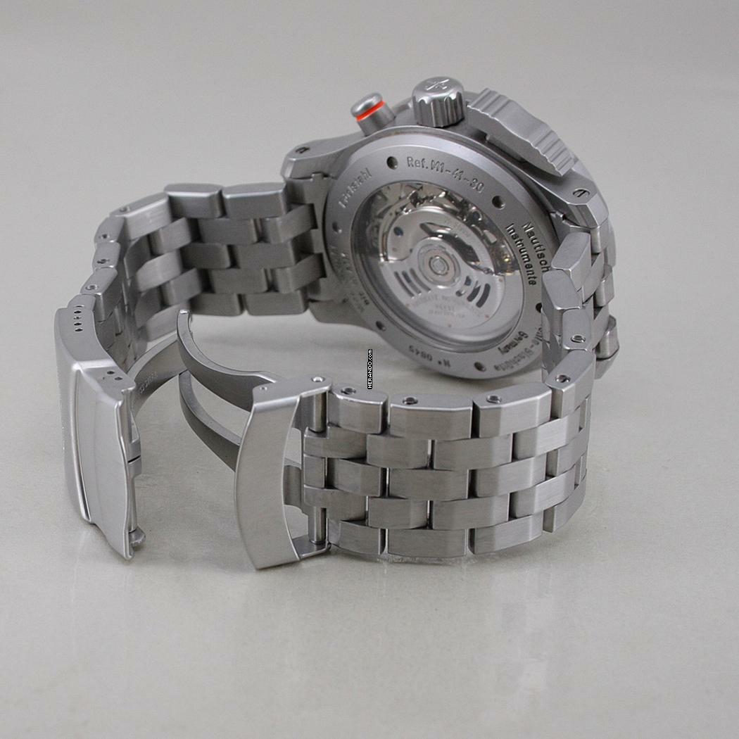 Thumbnail von Mühle Glashütte S.A.R. Flieger-Chronograph Automatik Ø 45 mm Edelstahl Full Set Top Zustand