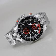 Thumbnail von Mühle Glashütte S.A.R. Flieger-Chronograph Automatik Ø 45 mm Edelstahl Full Set Top Zustand