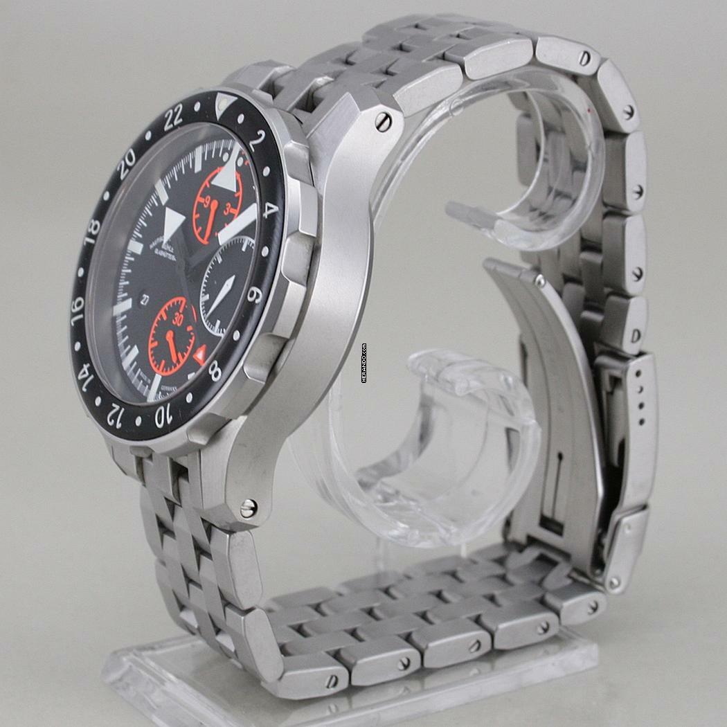 Thumbnail von Mühle Glashütte S.A.R. Flieger-Chronograph Automatik Ø 45 mm Edelstahl Full Set Top Zustand