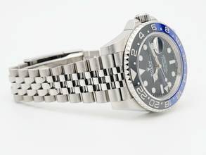 Thumbnail von Rolex GMT-Master II Batgirl jubilee top condition Full Set 2019