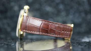 Thumbnail von Omega De Ville Trésor Master Co-axial Yellow Gold - Brown Leather - like New - Fullset - 08/2025