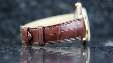 Thumbnail von Omega De Ville Trésor Master Co-axial Yellow Gold - Brown Leather - like New - Fullset - 08/2025