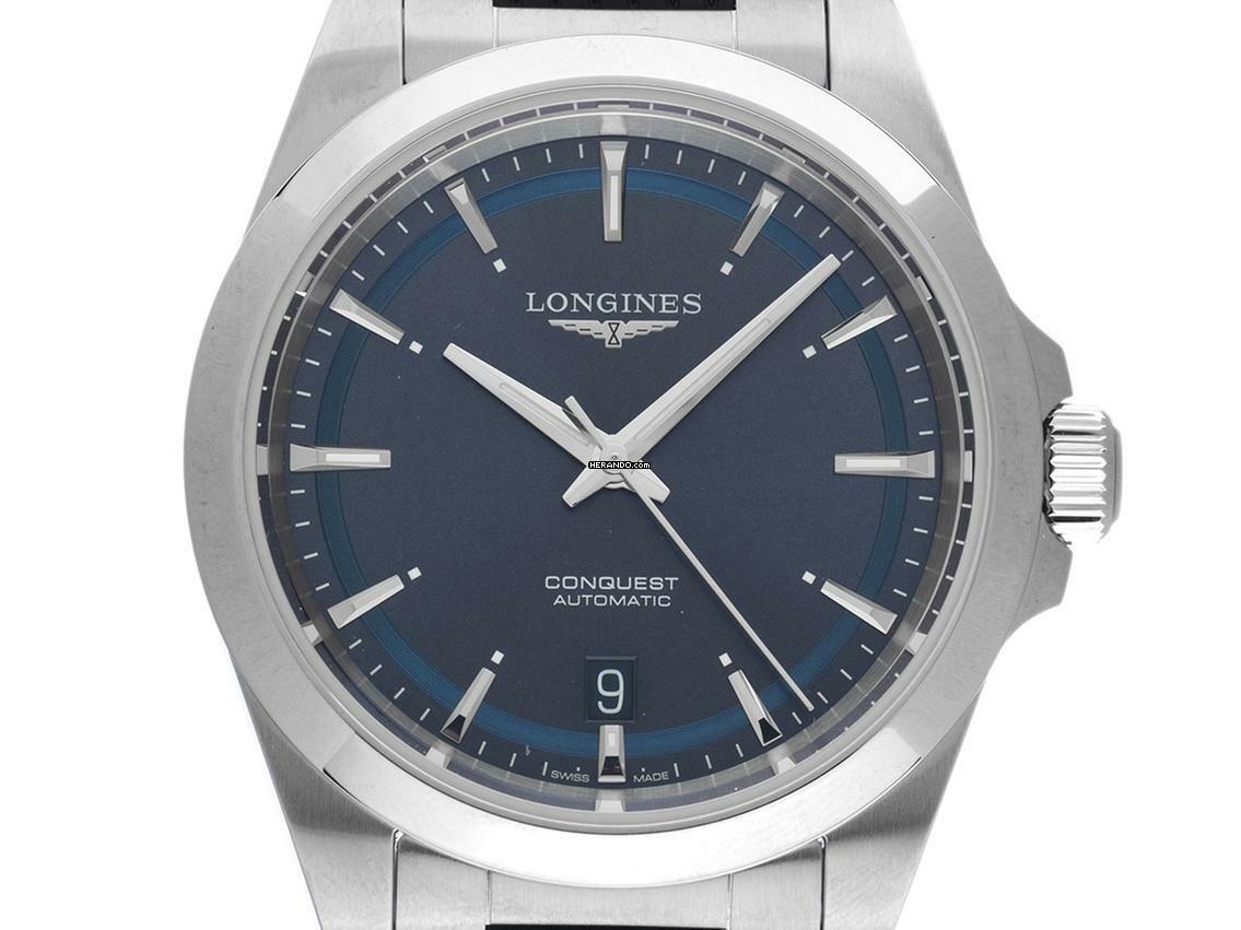  Longines Conquest Ref.L3.720.4.92.9 2025 Full Set Ungetragen 
