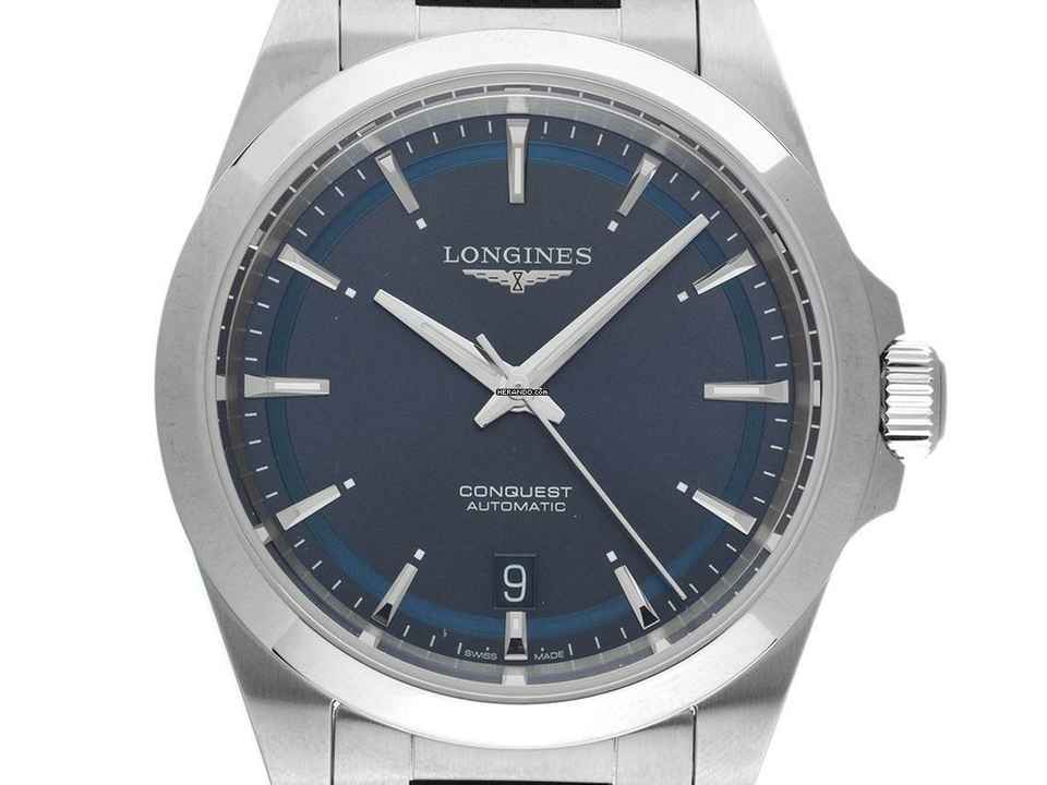  Longines Conquest Ref.L3.720.4.92.9 2025 Full Set Ungetragen 