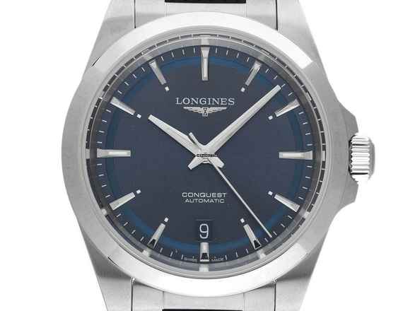  Longines Conquest Ref.L3.720.4.92.9 2025 Full Set Ungetragen 