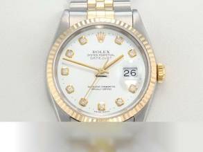 Thumbnail von Rolex Datejust 36 36mm 16233 2003 Diamanten Stahl Gelbgold 750 Automatik Gold