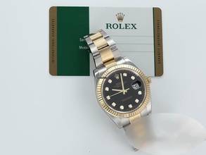 Thumbnail von Rolex Datejust 41 126333 Edelstahl Gelbgold 750 Diamanten Automatik Stainless Steel 18kt Yellow Gold Oyster-band Chronometer Black Dial