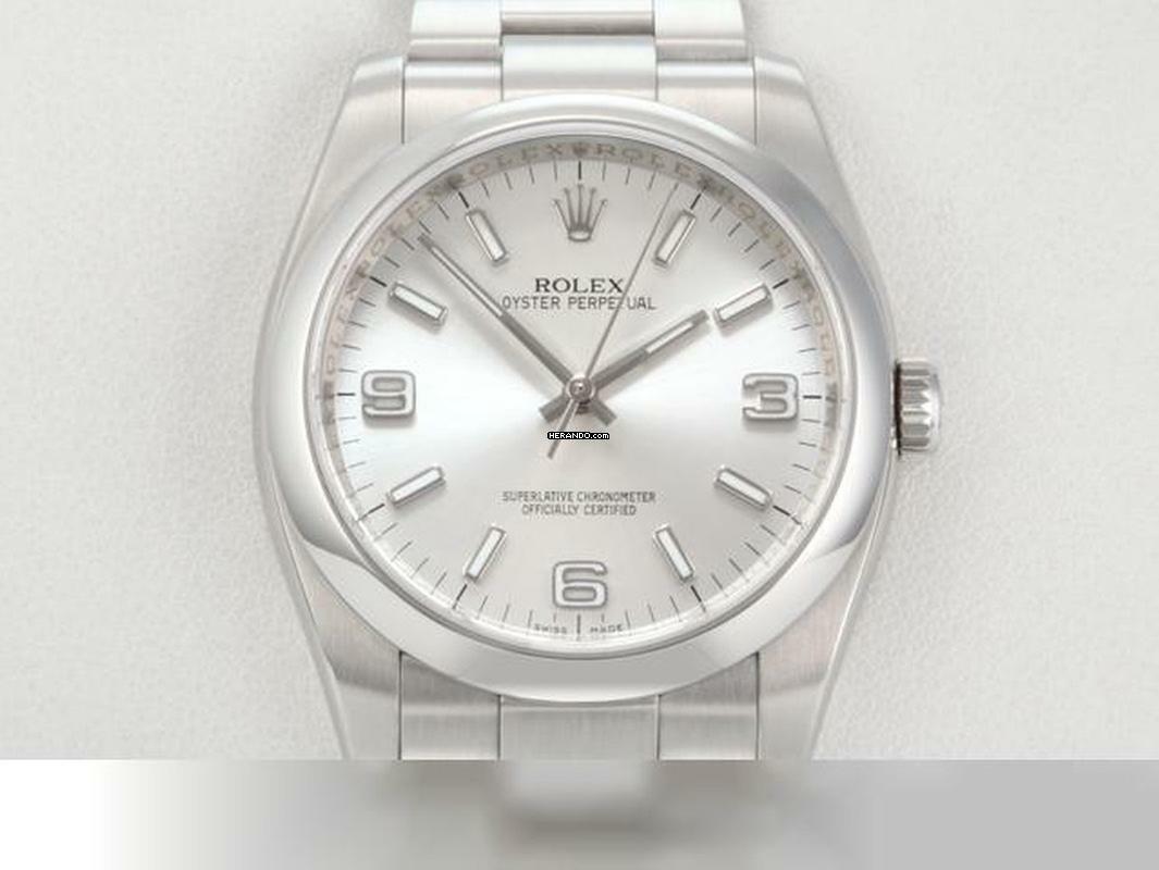  Rolex Oyster Perpetual 36 36mm 116000 2013 Lc100 Edelstahl Automatik Stahl Stainless Steel Oyster-band Chronometer 