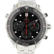 Thumbnail von Omega Seamaster Diver 300 M Chrono Steel Black Dial