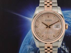 Thumbnail von Rolex Datejust 36 Stainless Steel - Rose Gold Jubilee Diamond Dial