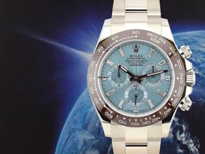 Thumbnail von Rolex Daytona Cosmograph Daytona 116506 Platinum Ice Baguette Diamond Dial - New 2021 Discontinued