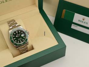 Thumbnail von Rolex Submariner Date 116610lv - Like New Full Set 2019