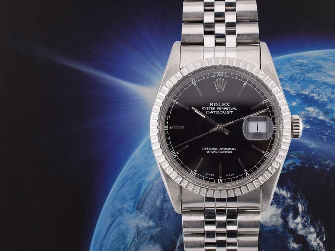  Rolex Datejust 36 16030 Vintage Rare Full Set 