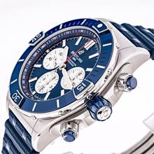 Thumbnail von Breitling Chronomat Super Chronomat B01 44 Blue – AB0136161C1S1 – like NEW – 2021 Full Set