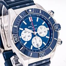 Thumbnail von Breitling Chronomat Super Chronomat B01 44 Blue – AB0136161C1S1 – like NEW – 2021 Full Set