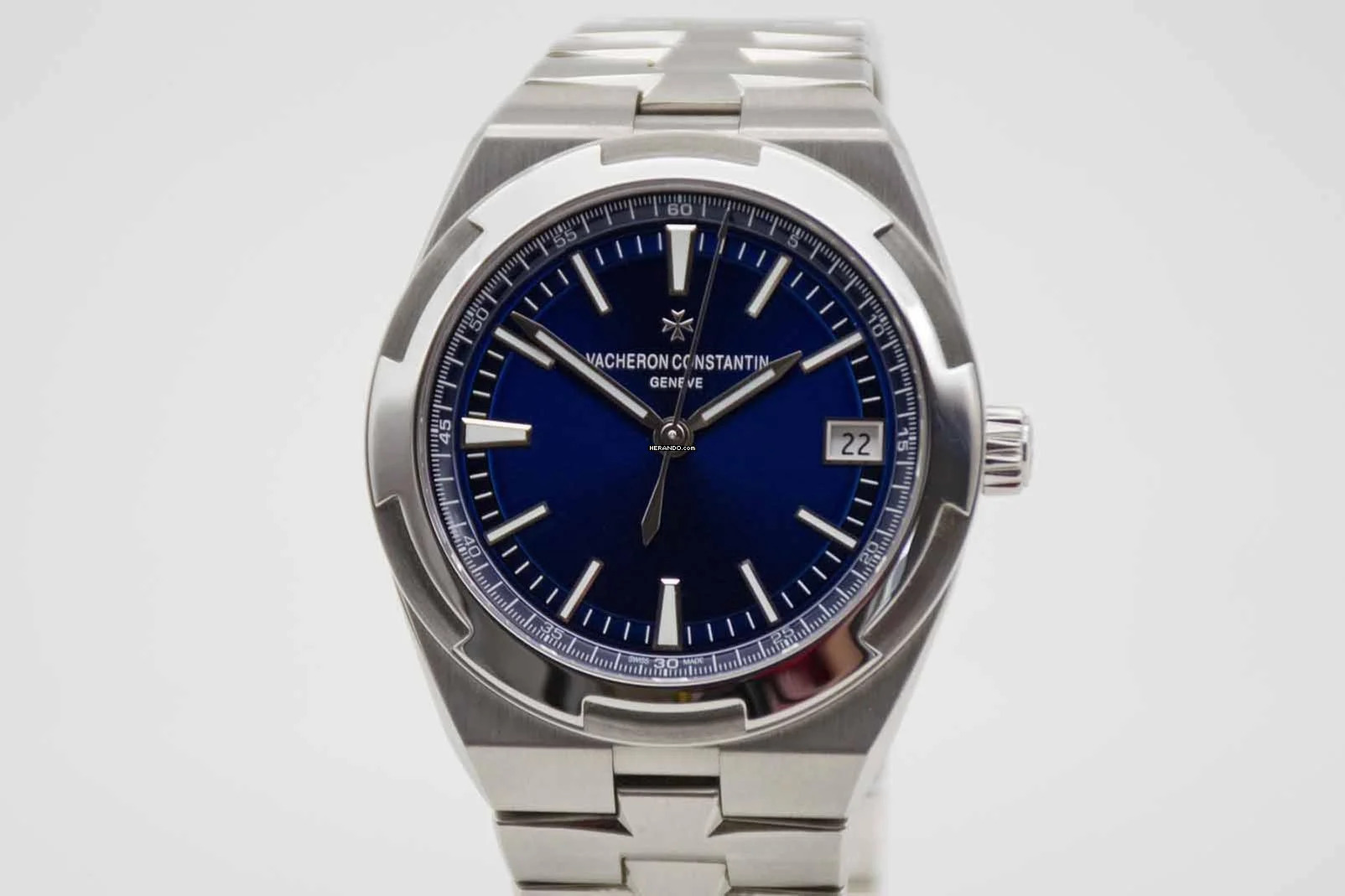  Vacheron Constantin Overseas Zifferblat blau Fullset mit Erstkaufrechnung 