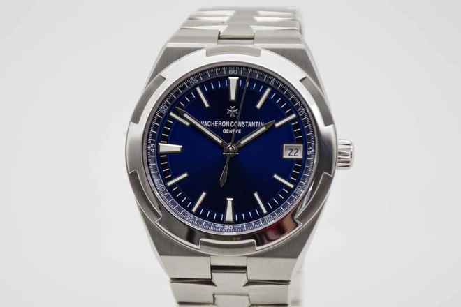  Vacheron Constantin Overseas Zifferblat blau Fullset mit Erstkaufrechnung 