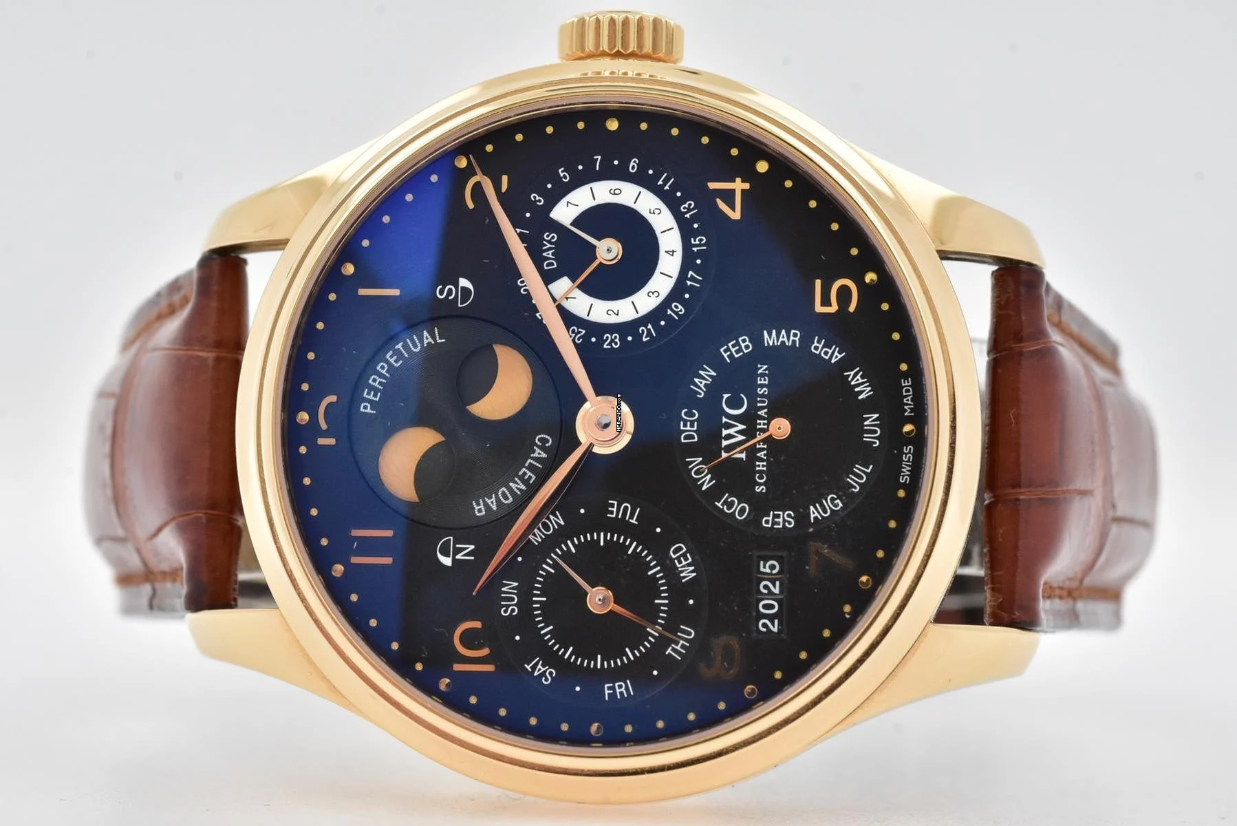  IWC Portugieser Ewiger Kalender Portuguese Perpetual Calendar 18k rose gold IW502119 - Service 05/2022 