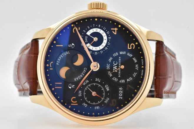  IWC Portugieser Ewiger Kalender Portuguese Perpetual Calendar 18k rose gold IW502119 - Service 05/2022 