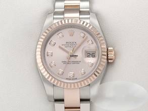 Thumbnail von Rolex Lady-Datejust 26mm 179171 2015 Stahl Roségold 750 Diamanten Automatik Stainless Steel 18kt Rose Gold Oyster-band Chronometer