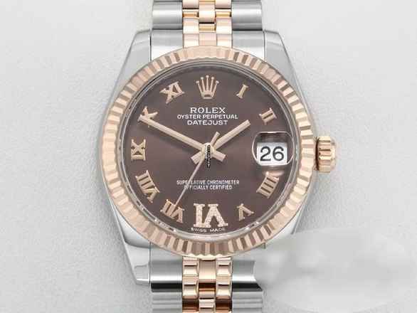  Rolex Datejust 31 31mm 178271 2019 Tahl Rosegold 750 Diamanten Automatik Gold 