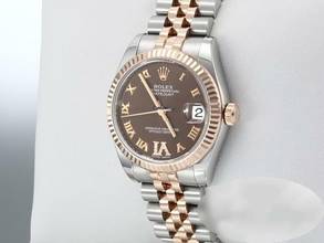 Thumbnail von Rolex Datejust 31 31mm 178271 2019 Tahl Rosegold 750 Diamanten Automatik Gold