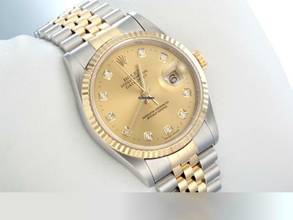 Thumbnail von Rolex Datejust 36 36mm 16233 1997 Stahl Gelbgold 750 Diamanten Automatik Stainless Steel 18kt Yellow Gold Jubilé-band Chronometer Oyster