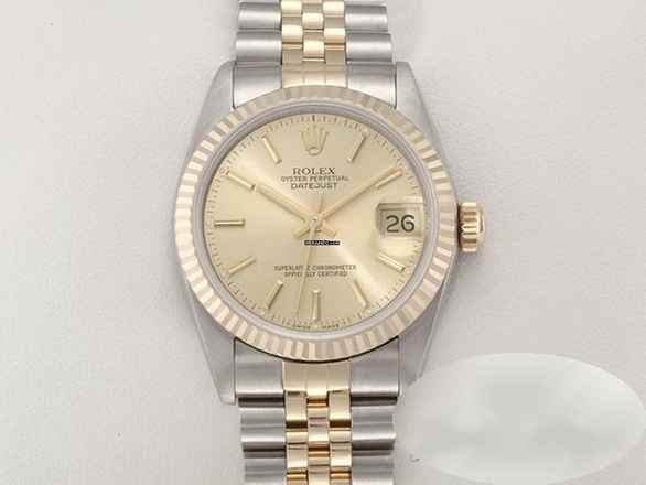  Rolex Datejust 31 31mm Edelstahl Gelbgold 750 Automatik Stahl Gold 