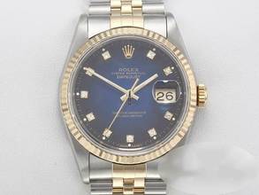 Thumbnail von Rolex Datejust 36 36mm 16233 1993 Stahl Gelbgold 750 Diamanten Automatik Stainless Steel 18kt Yellow Gold Jubilé-band Chronometer Oyster