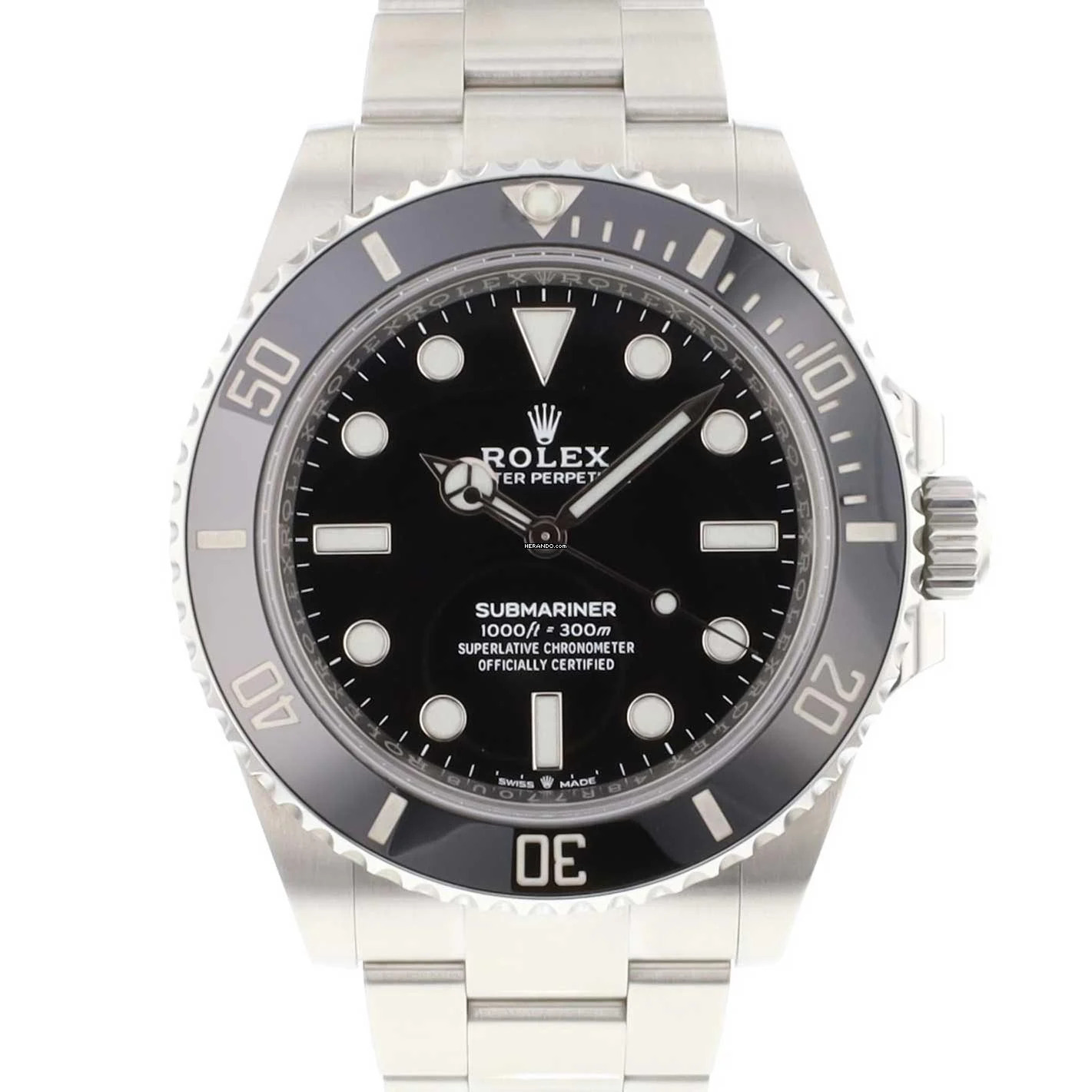  Rolex Submariner (No Date) No-Date 124060 NEW '21 