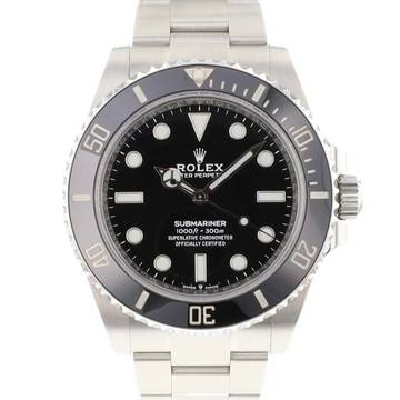  Rolex Submariner (No Date) No-Date 124060 NEW '21 
