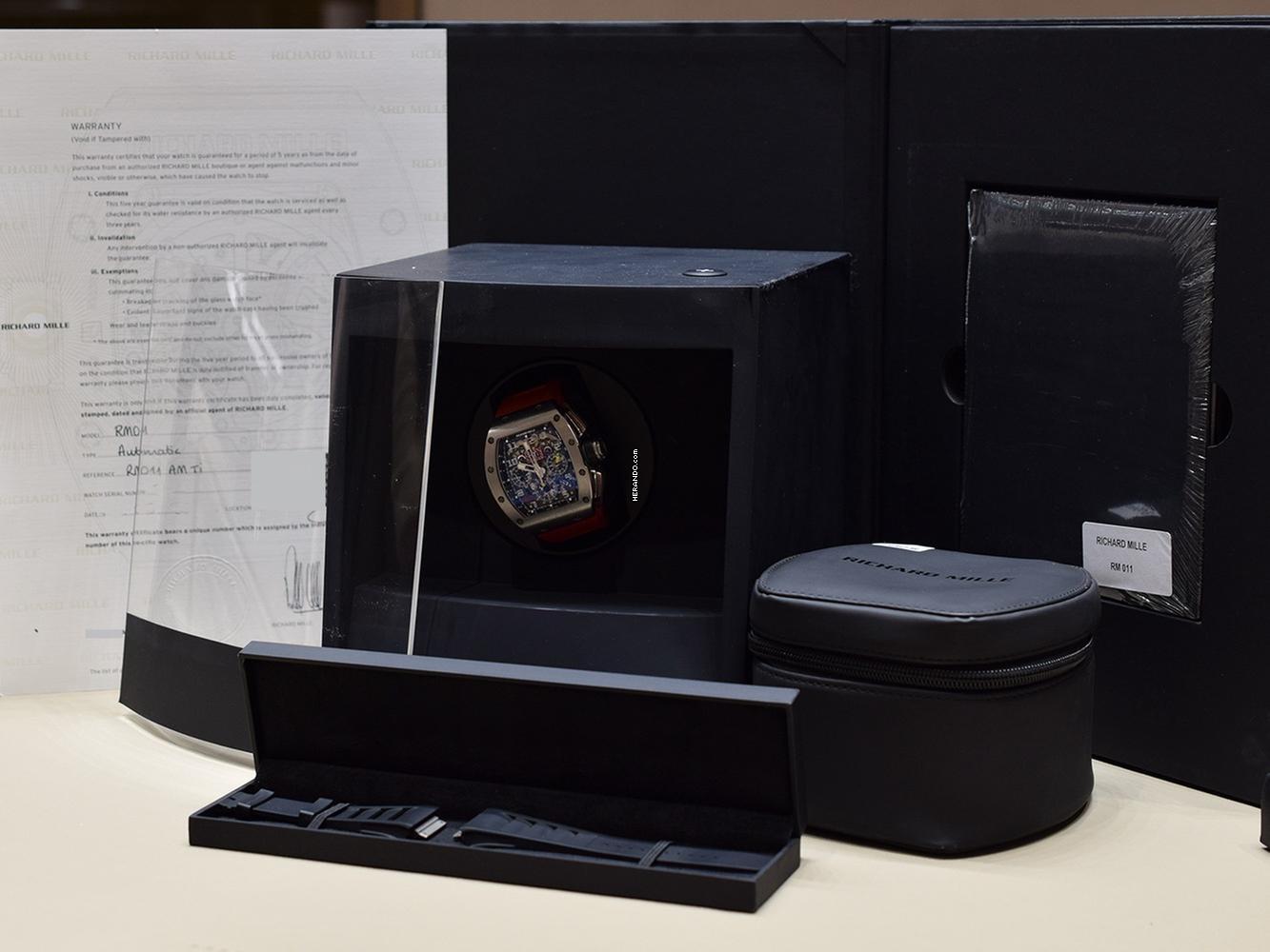 Thumbnail von Richard Mille RM 011 Felipe Massa Rm11-fm Titanium Like New Full Set