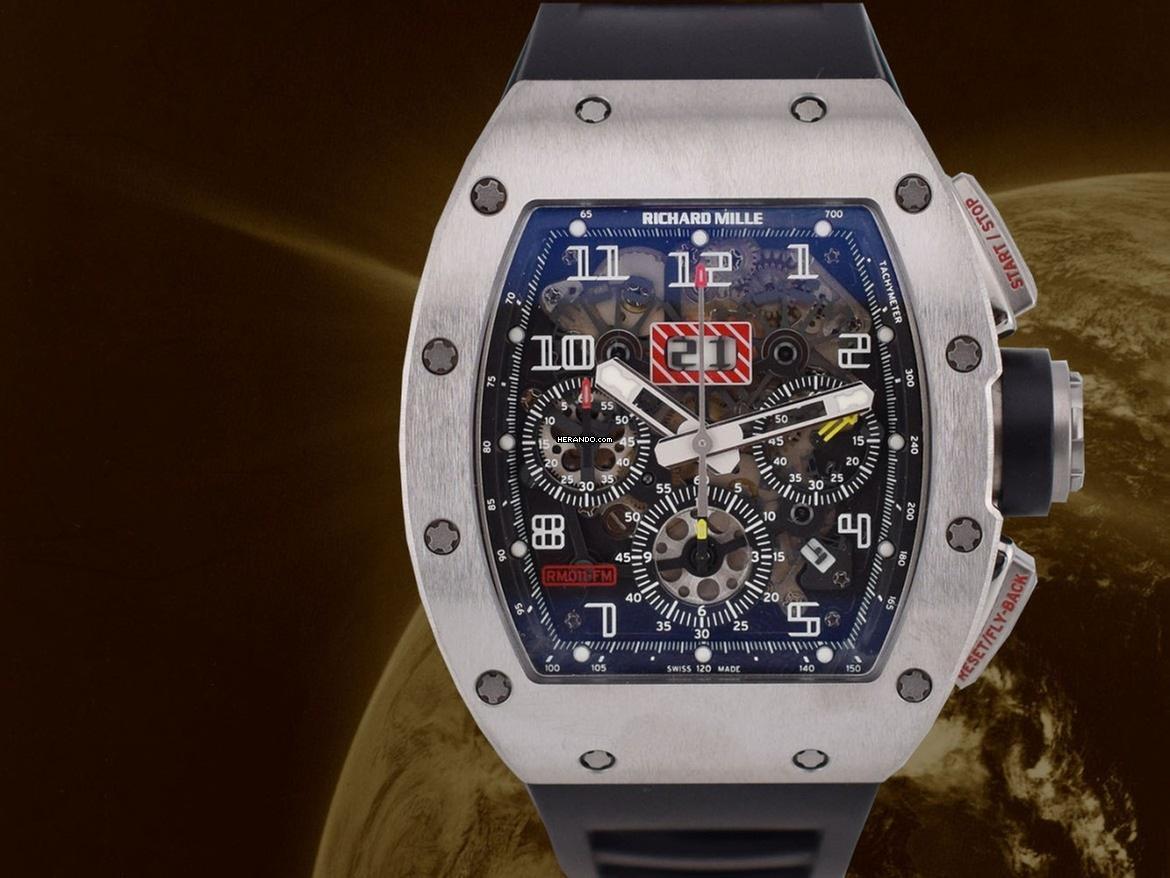 Thumbnail von Richard Mille RM 011 Felipe Massa Rm11-fm Titanium Like New Full Set