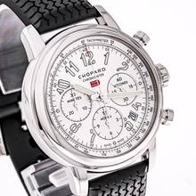 Thumbnail von Chopard Mille Miglia Classic Chronograph Silver 42 – 168589-3001 – like NEW ~ 2022