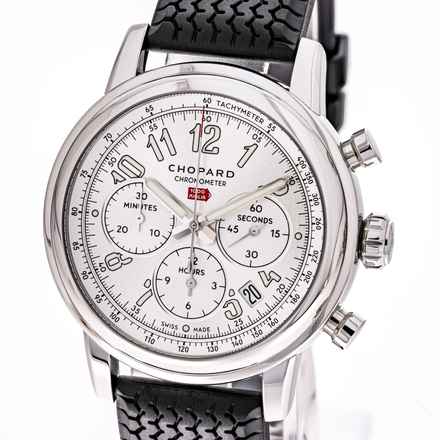  Chopard Mille Miglia Classic Chronograph Silver 42 – 168589-3001 – like NEW ~ 2022 