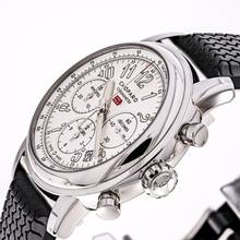 Thumbnail von Chopard Mille Miglia Classic Chronograph Silver 42 – 168589-3001 – like NEW ~ 2022