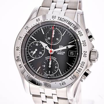  Tudor Chronautic Black 41 – 79380 – like NEW – 2004 Full Set 