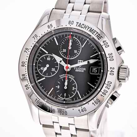  Tudor Chronautic Black 41 – 79380 – like NEW – 2004 Full Set 