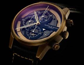 Thumbnail von Maurice de Mauriac CHRONO MODERN SKELETON BRONZE