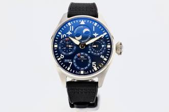 Thumbnail von IWC Große Fliegeruhr Big Pilot 46 Perpetual Calendar Blue Dial - With Box And Papers - IW503605 2022